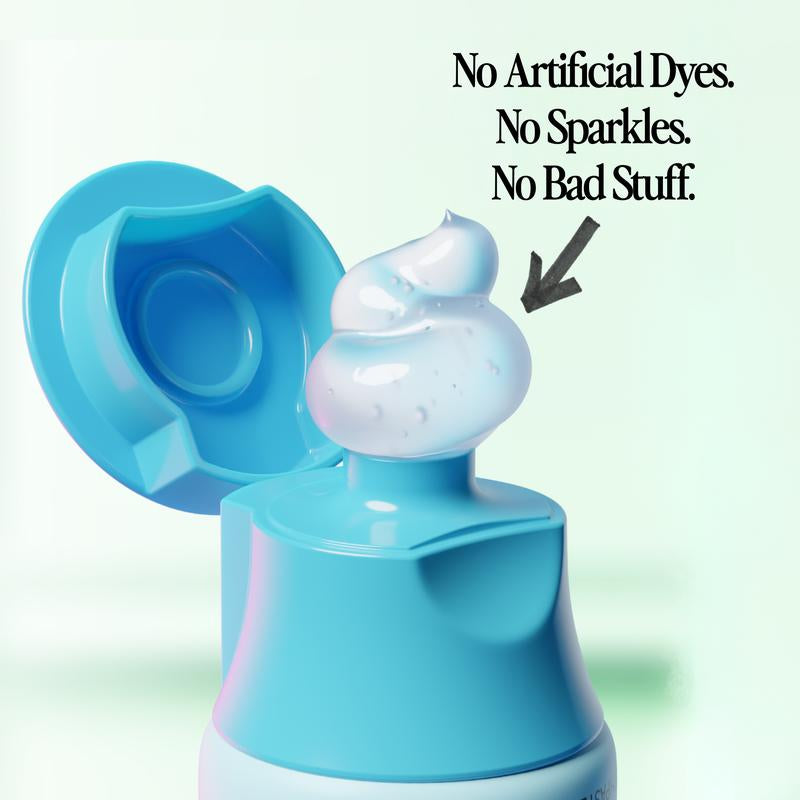 NOBS Jr Kid'S Toothpaste – Fluoride Free, Remineralizing - Dentist Formulated - Natural Bubblegum Berry Flavor, Nano Hydroxyapatite - Made in the USA